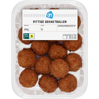 AH Pittige balletjes