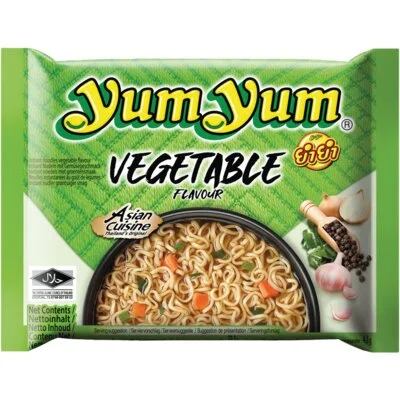 Yum Yum Vegetable flavour instant noodles