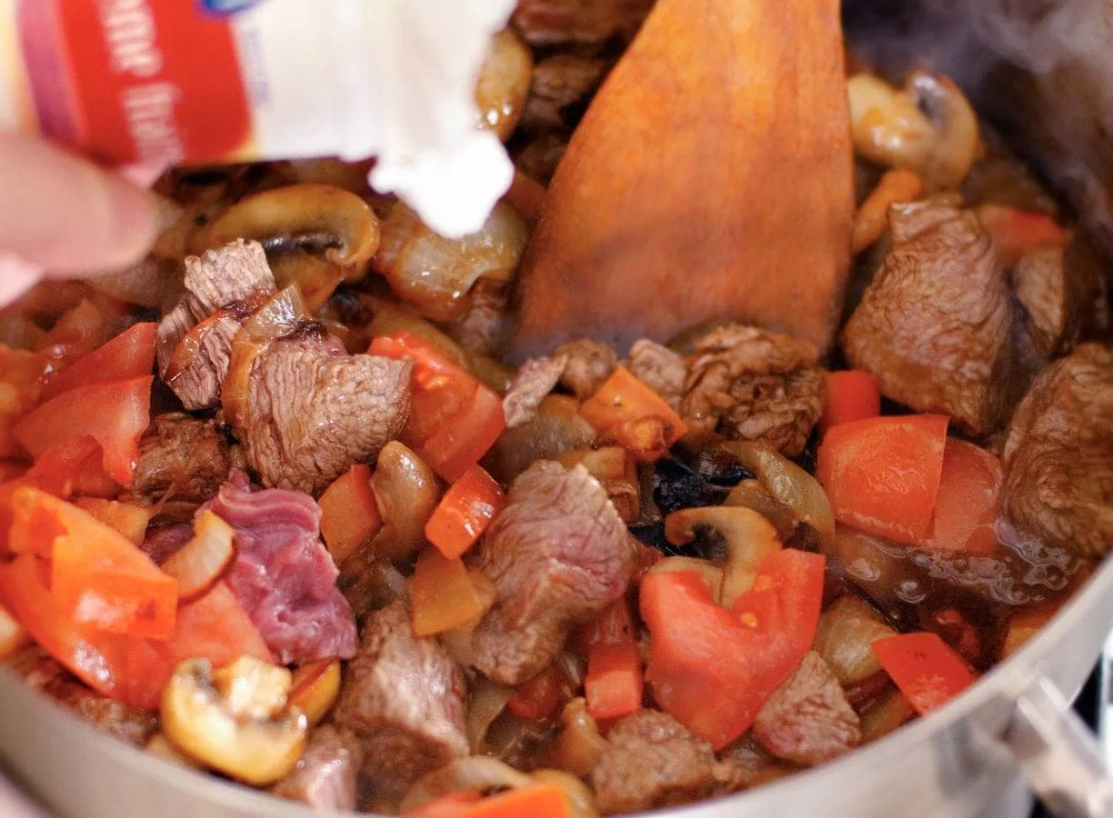 Boeuf Stroganoff stap-voor-stap