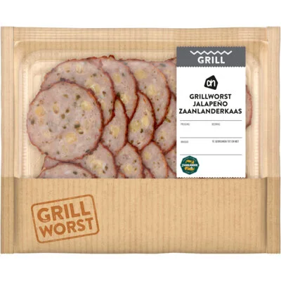 AH Grillworst jalapeno Zaanlander kaas