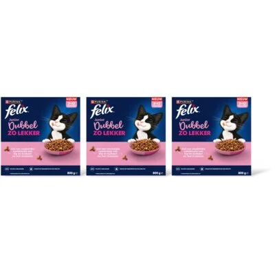 Felix Dubbel zo lekker jr kip,kalkoen&melk 3pk