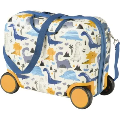 Princess traveller Kids ride on trolley blauw