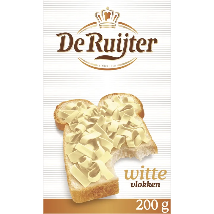 De Ruijter Witte Vlokken 200g