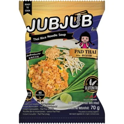 JubJub Instant rijstnoedel pad thai glutenvrij