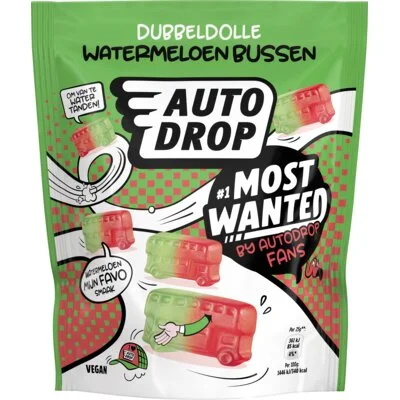 Autodrop Most wanted watermeloen bussen