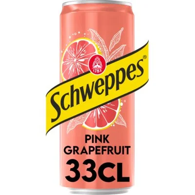 Schweppes Pink grapefruit 6-pack