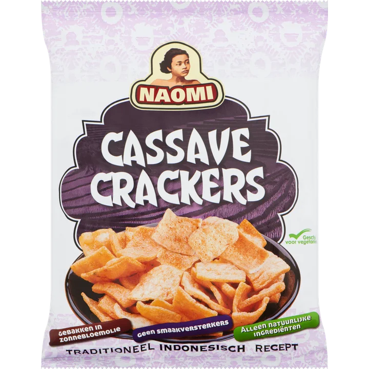 Naomi Cassave Crackers 125 g