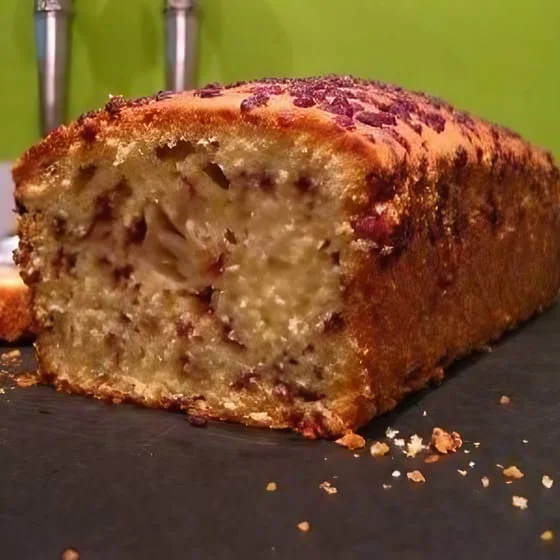 Boerencake met appel en kaneel