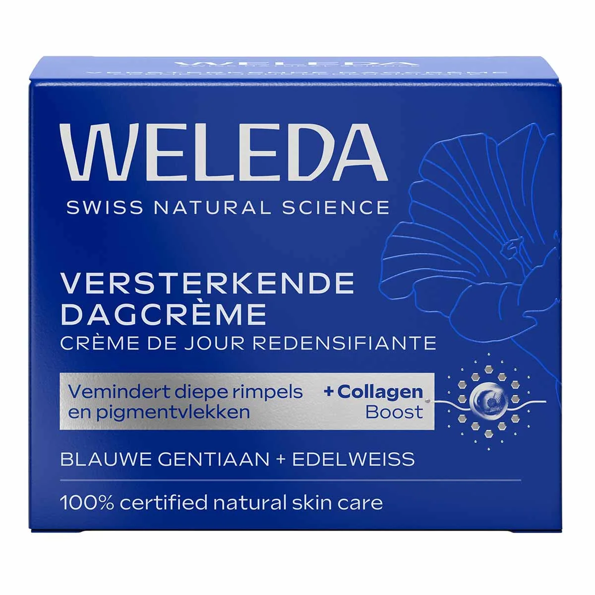 Blauwe gentiaan & edelweiss versterkende dagcreme