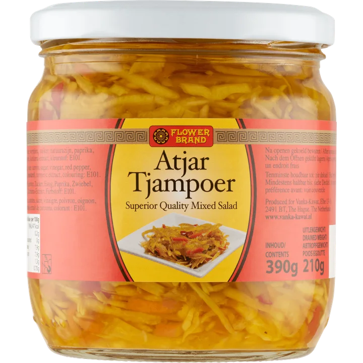 Flower Brand Atjar Tjampoer 390 g