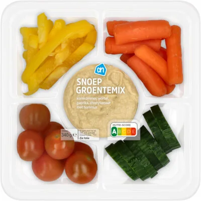 AH Snoepgroentemix met hummus