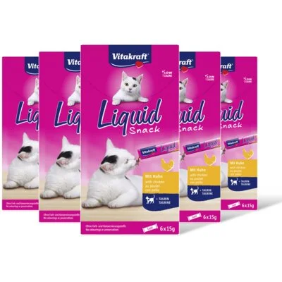Vitakraft Cat liquidsnack kip 5-pack