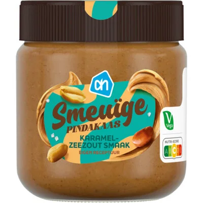 AH Smeuige pindakaas karamel zeezout smaak