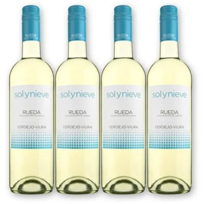 Sol y Nieve Verdejo-Viura 4 flessen