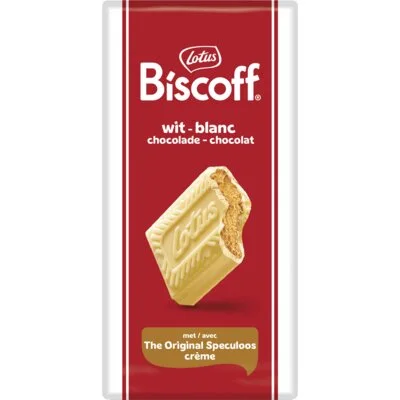 Lotus Biscoff Speculoos witte chocolade crème