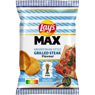 Lay's Max argentinian-style steak