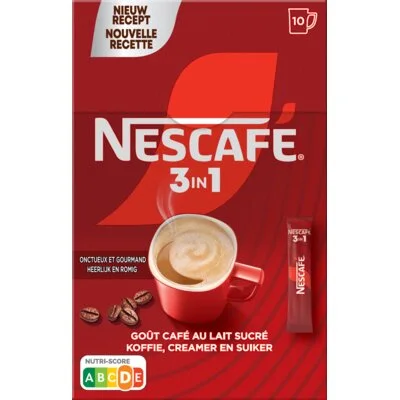 Nescafé 3in1 smooth & rich oploskoffie