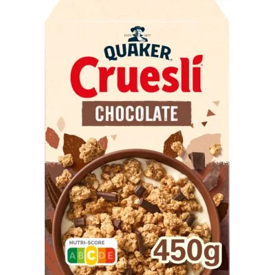 Quaker Cruesli chocolate