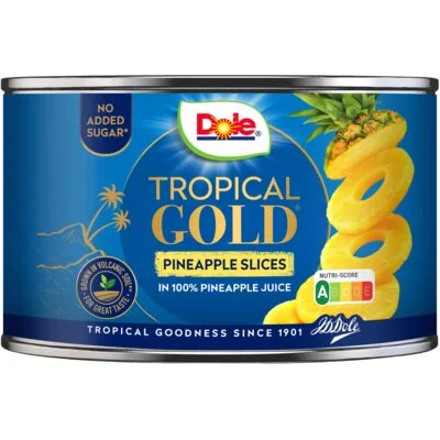 Dole Tropical gold ananasschijven op sap