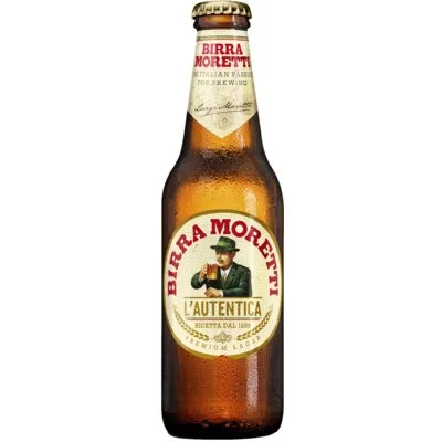 Birra Moretti L'autentica bier krat