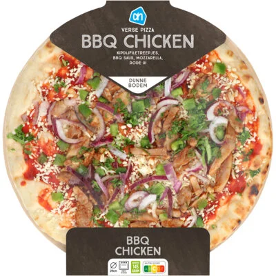 AH Verse pizza BBQ chicken