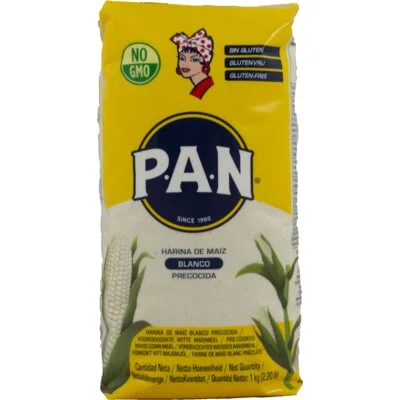 Pan Voorgekookt wit maismeel