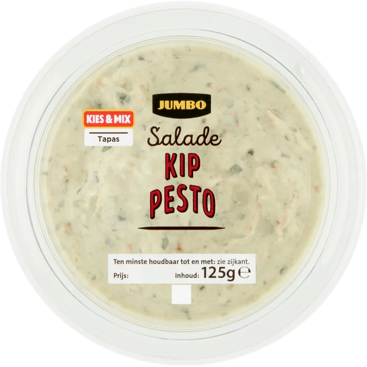 Jumbo Salade Kip Pesto 125 g