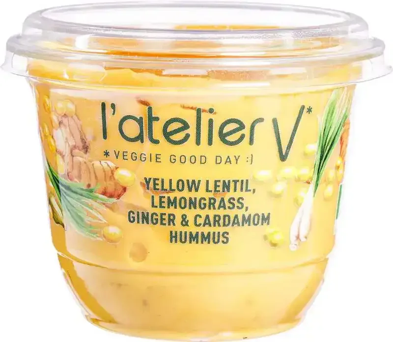 Hummus gele linzen-gember-citroengras