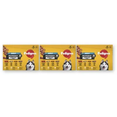 Pedigree Adult protein+ selectie in gelei 3-pack
