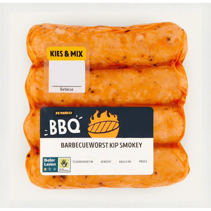 Jumbo Barbecueworst Kip Smokey 320 g