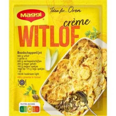 Maggi Ovenschotel witlof cremesaus