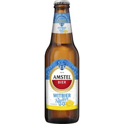 Amstel Witbier radler citroen 0.0%