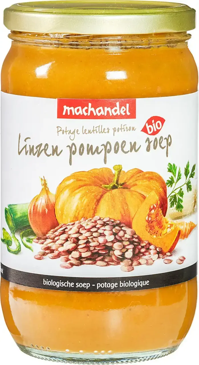 Linzen-pompoensoep
