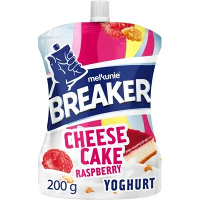 Melkunie Breaker cheesecake framboos yoghurt