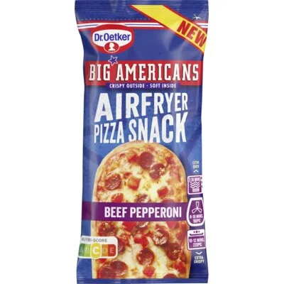 Dr. Oetker Big Americans airfryer snack pepperoni