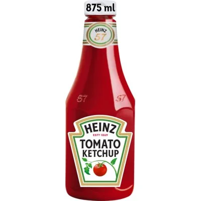 Heinz Tomaten Ketchup Knijpfles 875 ml