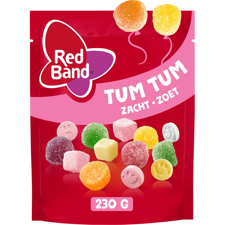 Red Band Tum Tum Zacht Zoet 230 g