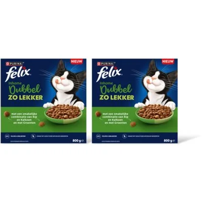 Felix Dubbel zo lekker inhome kip kalkoen 2pk