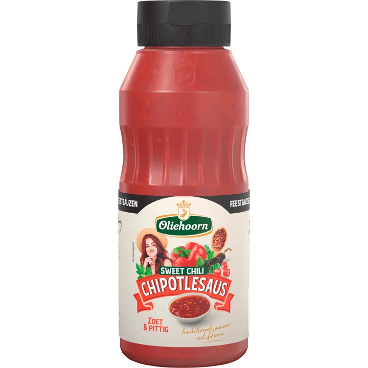 Oliehoorn Chipotlesaus Zoet & Pittig 270 ml