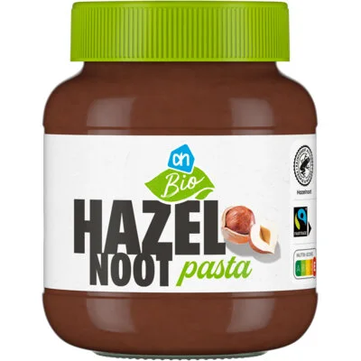 AH Biologisch Hazelnootpasta
