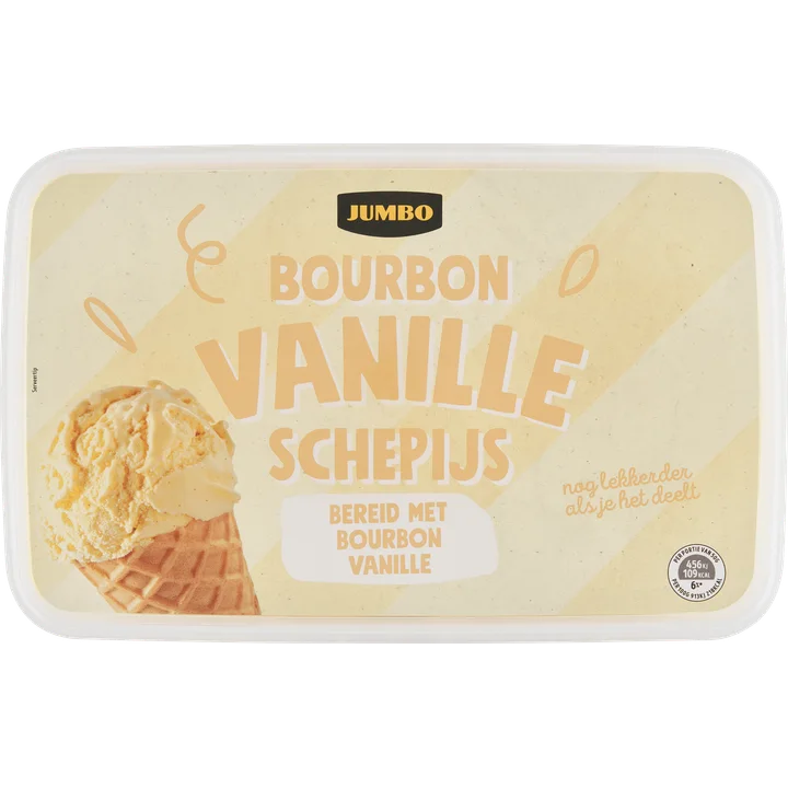 Jumbo Bourbon Vanille Schepijs 2500 ml