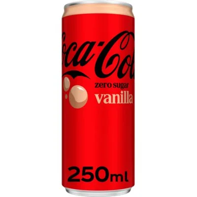 Coca-Cola Zero sugar vanilla 4-pack