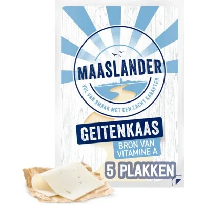Maaslander Geitenkaas 50+ Plakken 140 g