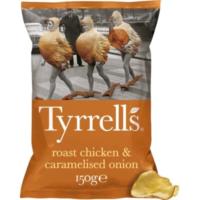 Tyrrells Roast chicken & caramelised onion