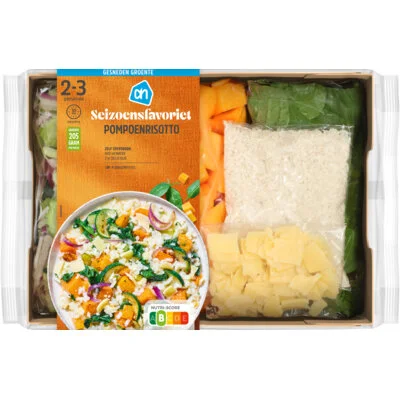 AH Gesneden verspakket pompoen risotto