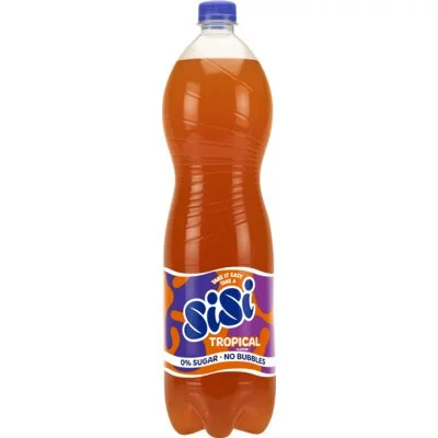 Sisi Tropical flavour no bubbles zero sugar