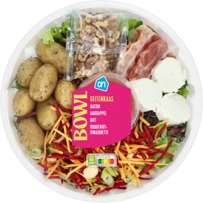 AH Saladbowl geitenkaas bacon