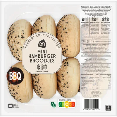 AH Mini hamburgerbroodjes