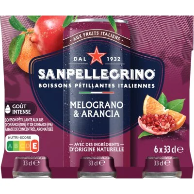 S. Pellegrino Melograno & arancia 6-pack