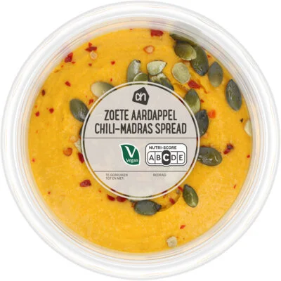 AH Zoete aardappel chili-madras spread
